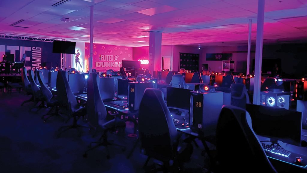 Elite Gaming Arena Background